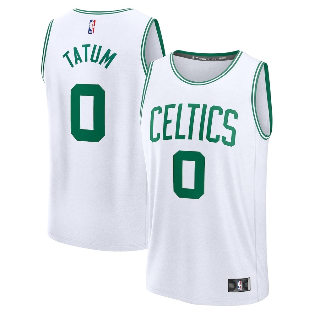 Youth Fanatics Jayson Tatum Boston Celtics Fast Break Replica Player Jersey